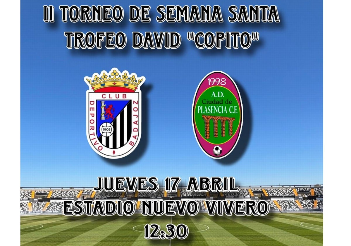 El Trofeo David Copito sub-14, el Jueves Santo en el Nuevo Vivero