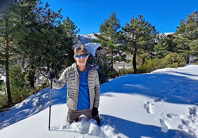 El autor, en uno de sus viajes.