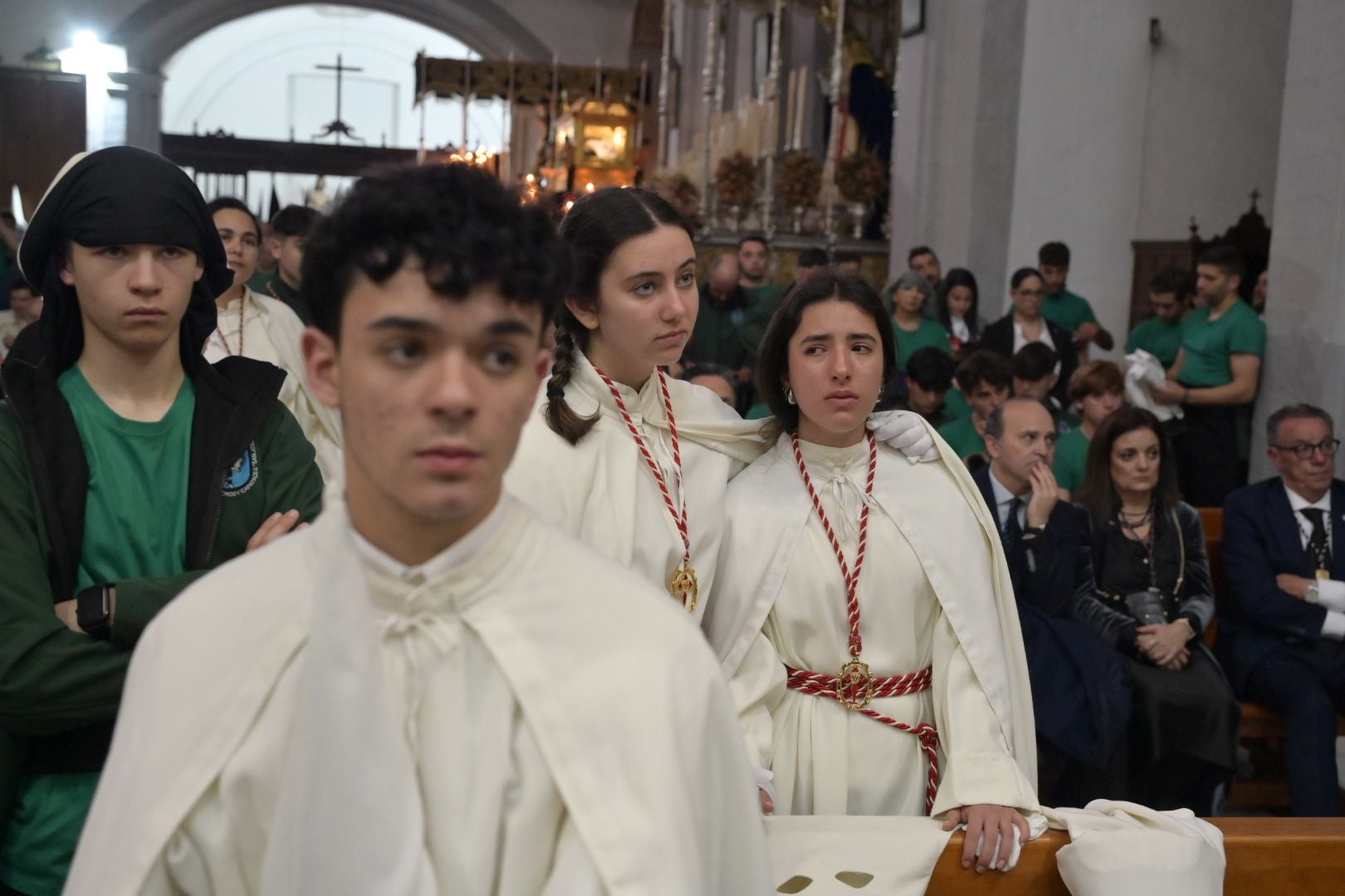 La suspensión del Santo Entierro de Badajoz, en imágenes