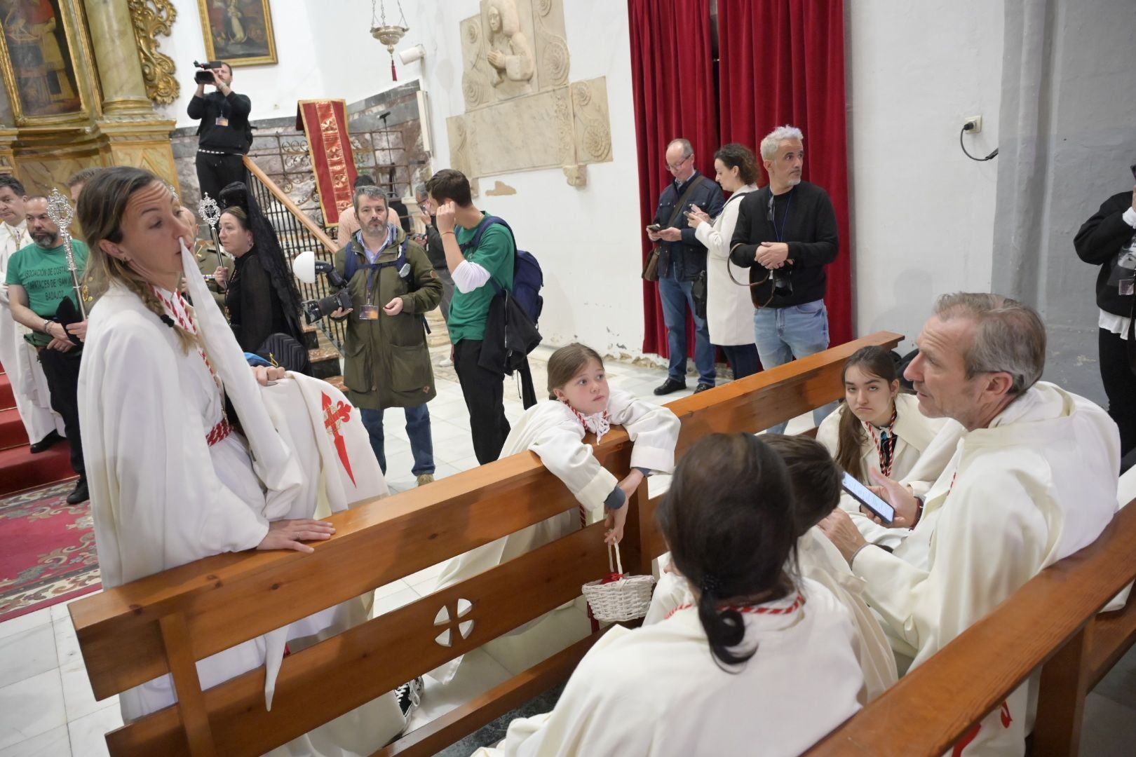 La suspensión del Santo Entierro de Badajoz, en imágenes