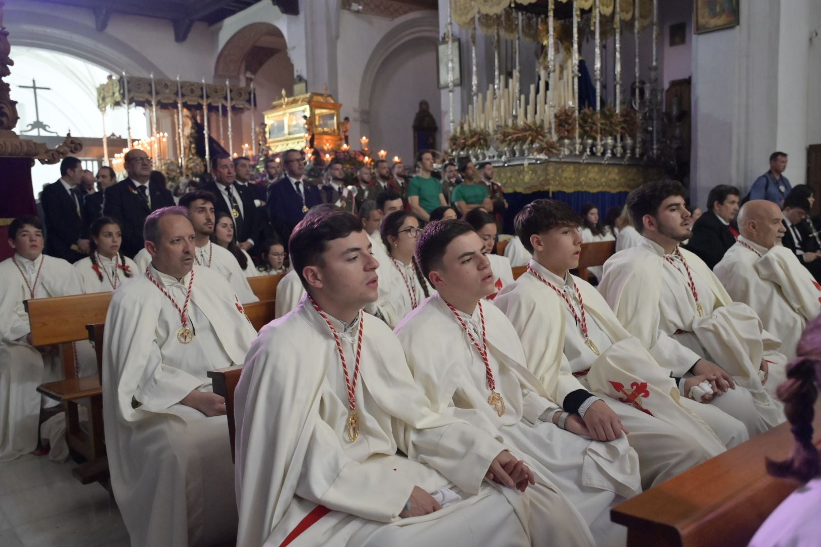 La suspensión del Santo Entierro de Badajoz, en imágenes