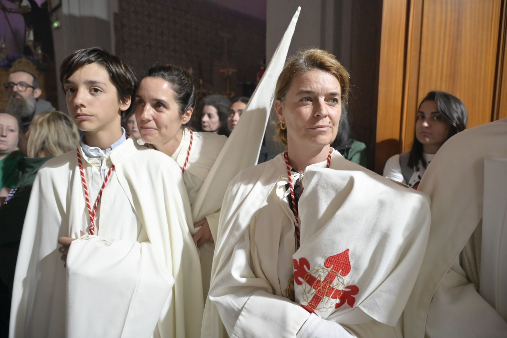La suspensión del Santo Entierro de Badajoz, en imágenes