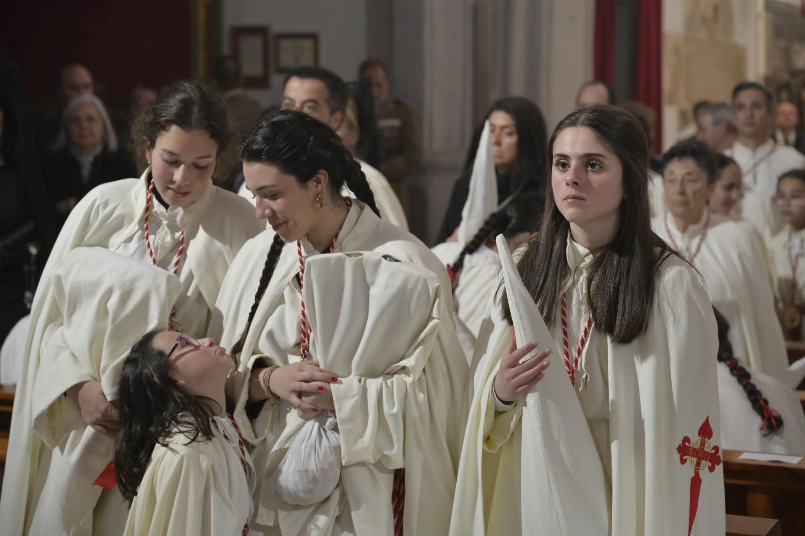La suspensión del Santo Entierro de Badajoz, en imágenes