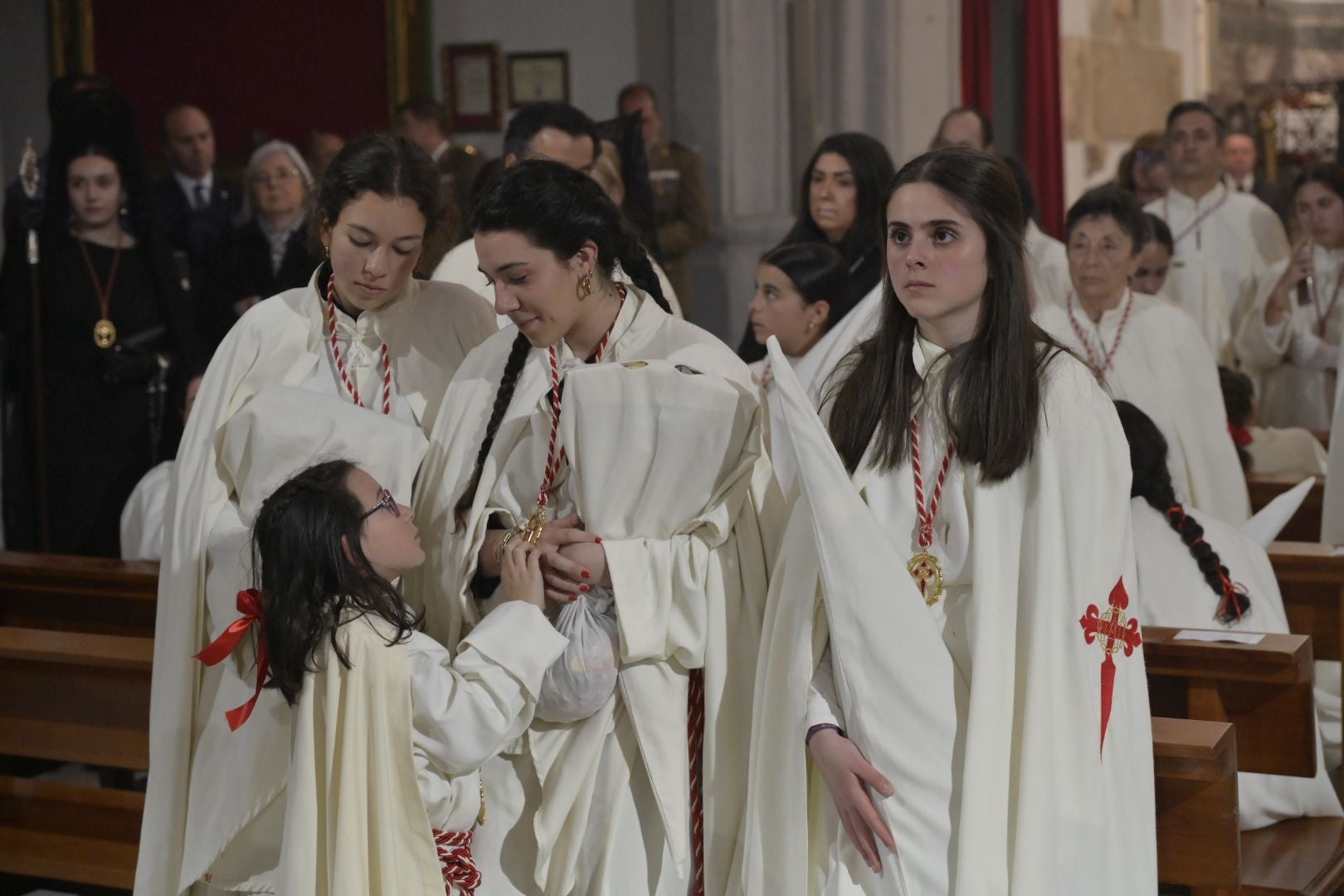 La suspensión del Santo Entierro de Badajoz, en imágenes