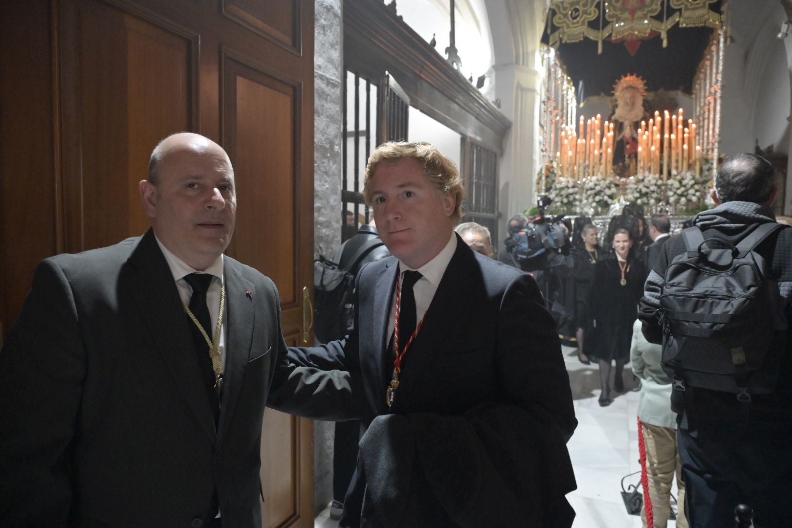 La suspensión del Santo Entierro de Badajoz, en imágenes