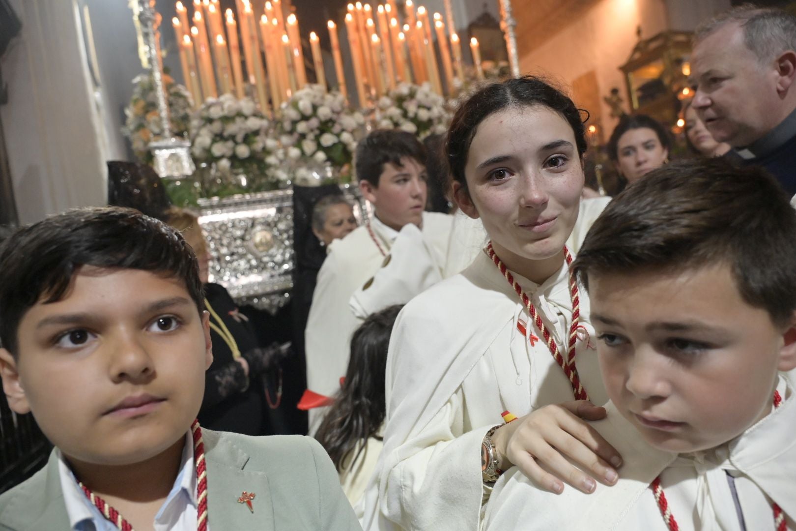 La suspensión del Santo Entierro de Badajoz, en imágenes