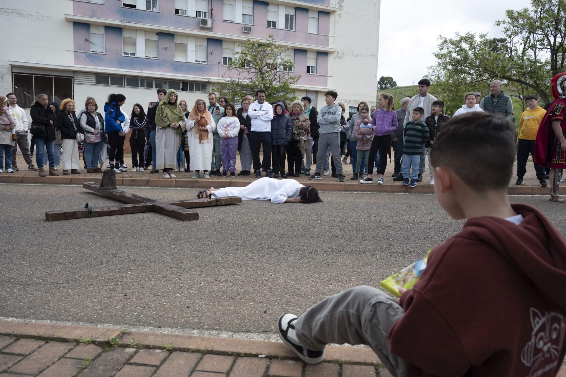 El viacrucis del Cerro de Reyes, en imágenes