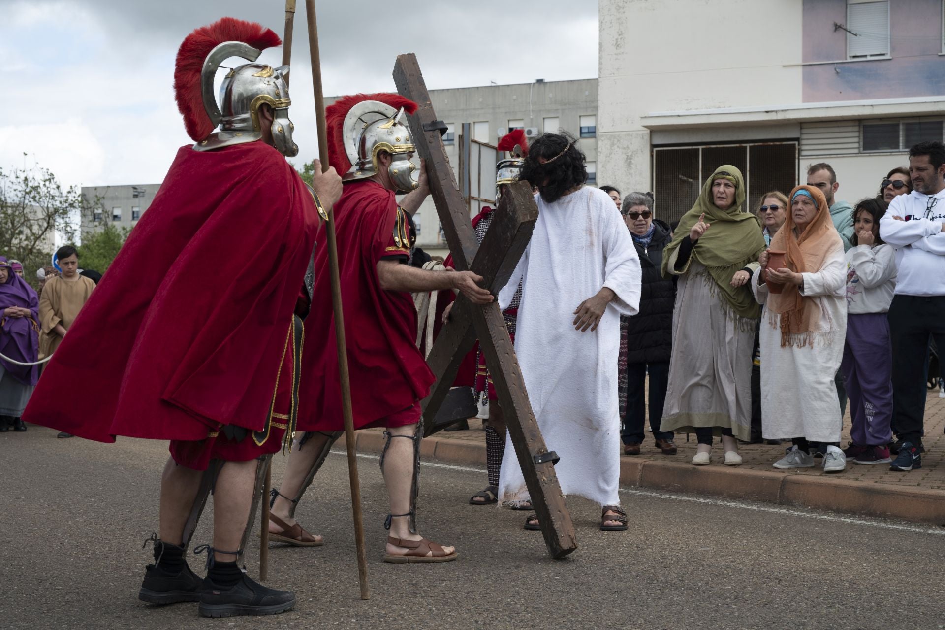 El viacrucis del Cerro de Reyes, en imágenes