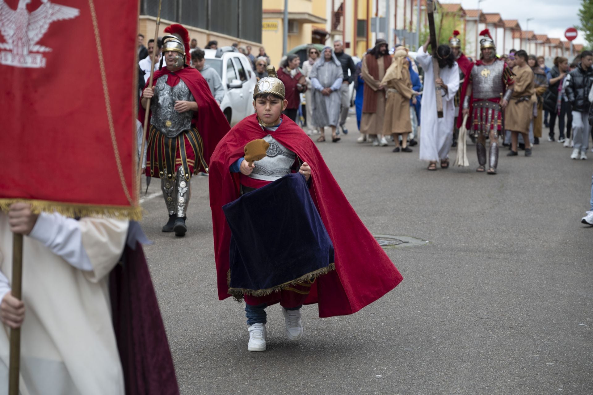El viacrucis del Cerro de Reyes, en imágenes