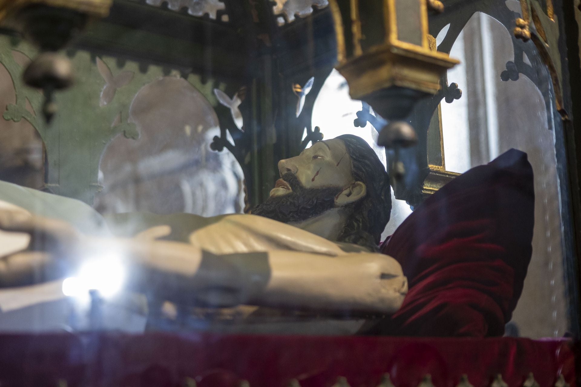 La suspensión del Santo Entierro de Cáceres, en imágenes