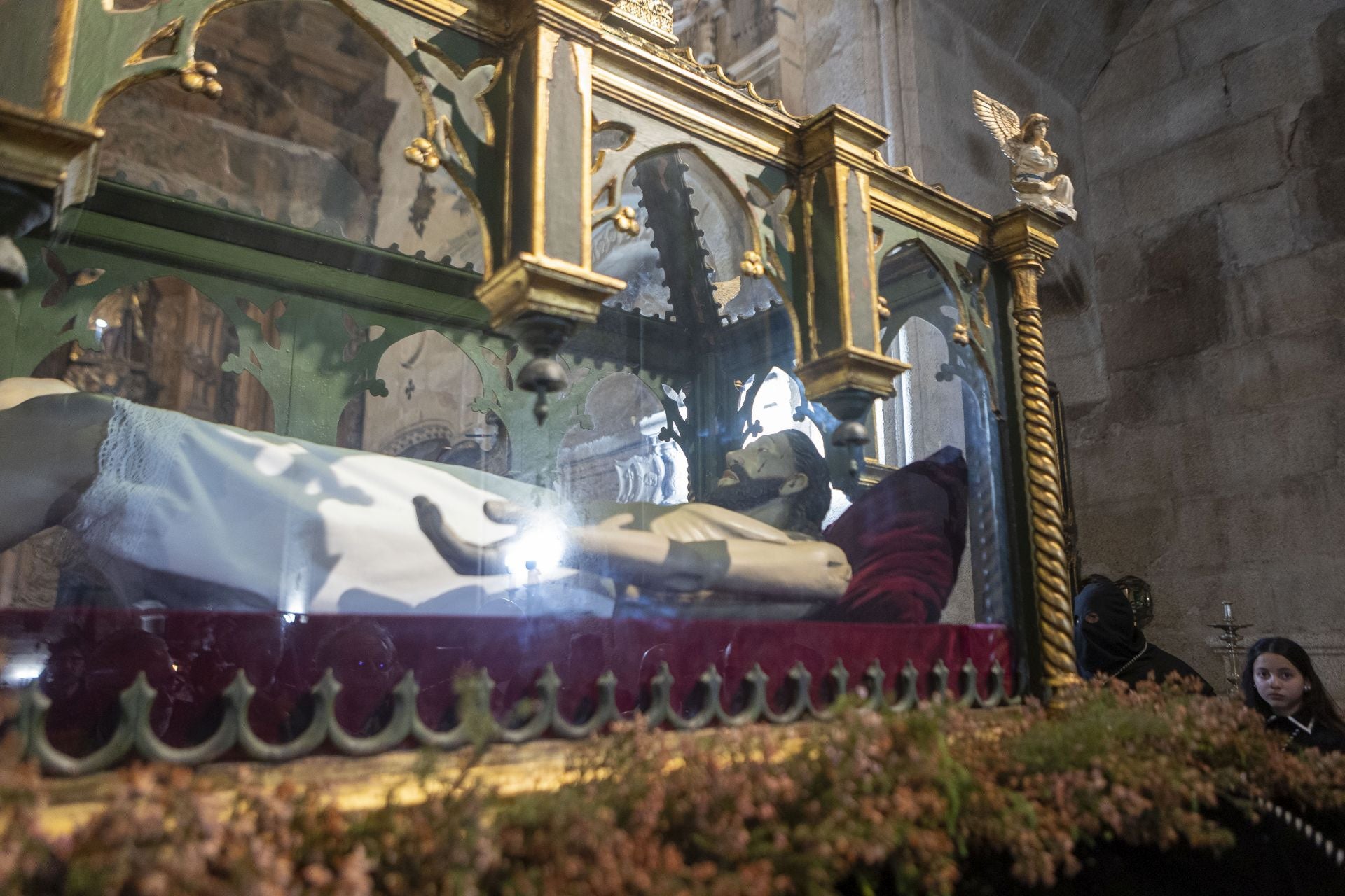 La suspensión del Santo Entierro de Cáceres, en imágenes