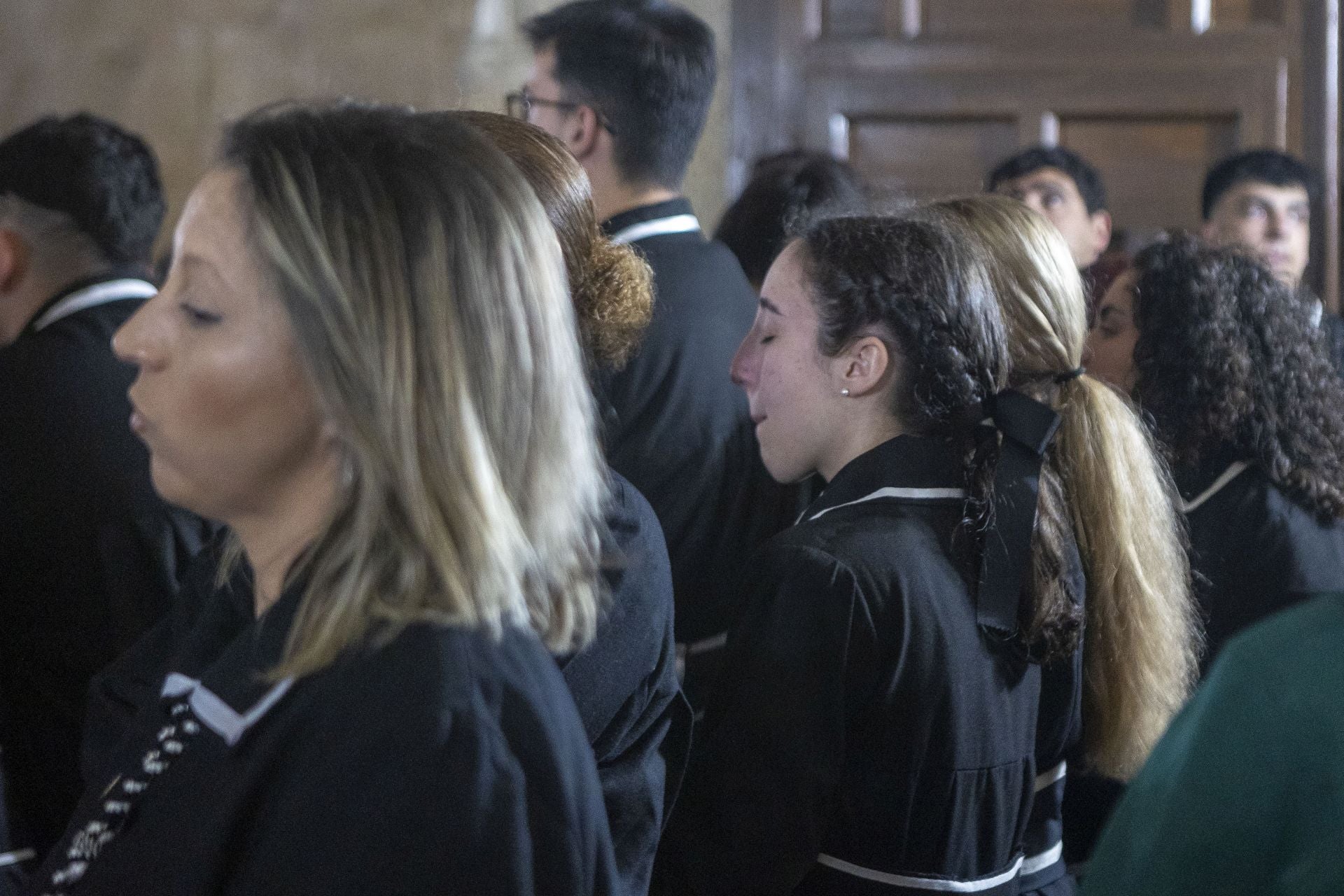 La suspensión del Santo Entierro de Cáceres, en imágenes