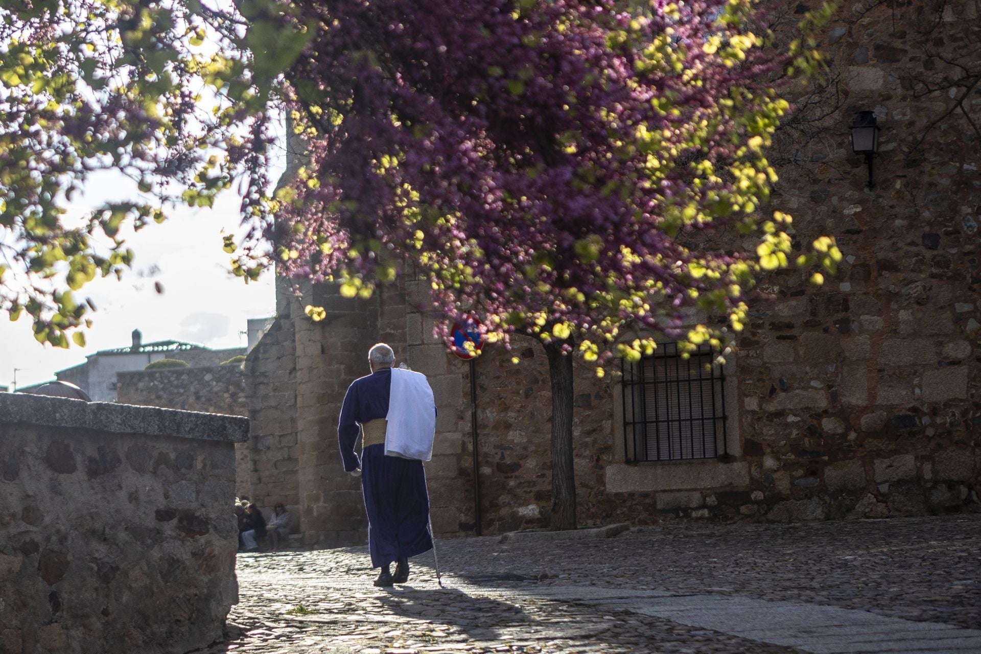 La suspensión del Santo Entierro de Cáceres, en imágenes