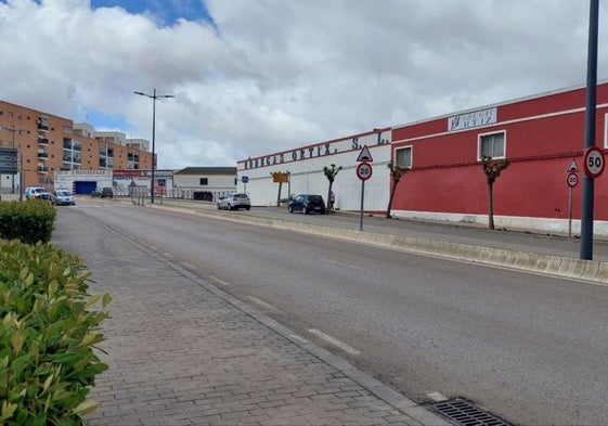 Zona en la que se instalará el nuevo radar pedagógico.