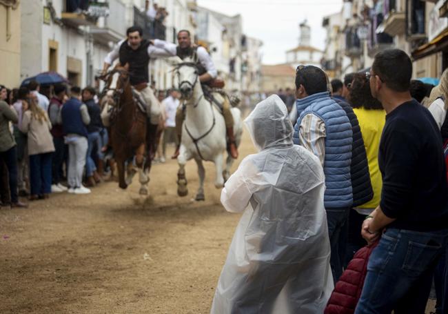 Carreras de caballos en Arroyo de la Luz.