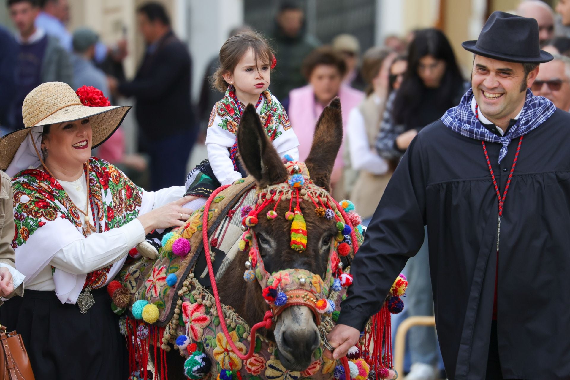 Fotos: Desfile de carrozas de la romería de Piedraescrita de Campanario