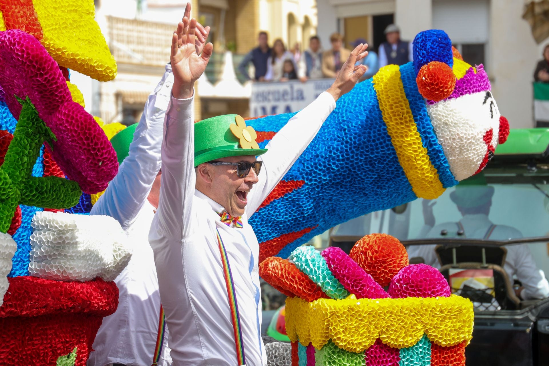 Fotos: Desfile de carrozas de la romería de Piedraescrita de Campanario