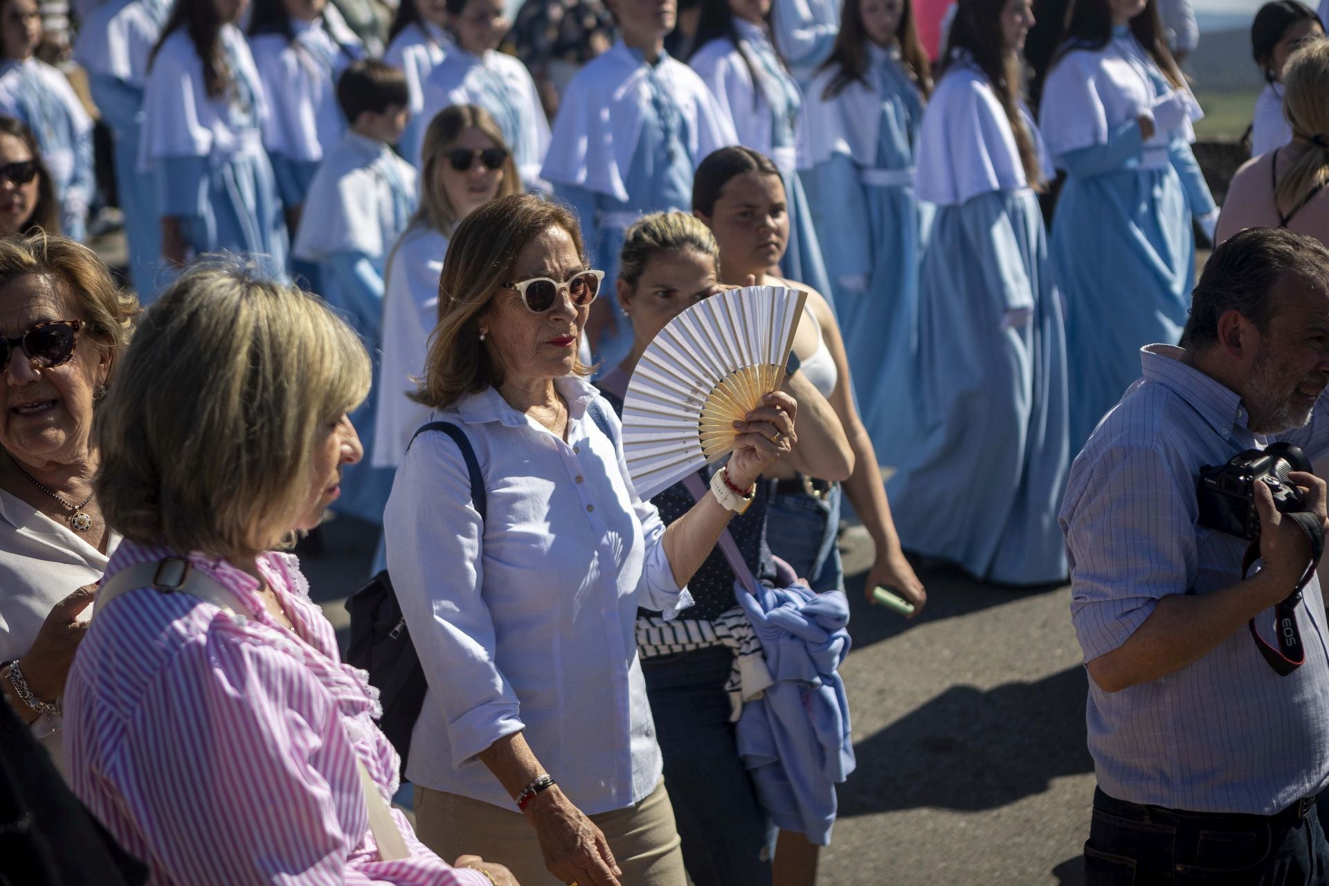 La bajada de la Virgen de la Montaña a la ciudad, en imágenes