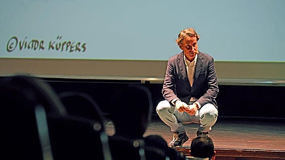 Victor Küppers derrocha optimismo en Feval de Don Benito