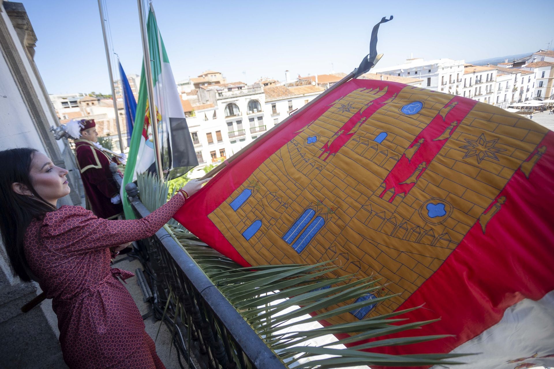El día de San Jorge en Cáceres, en imágenes
