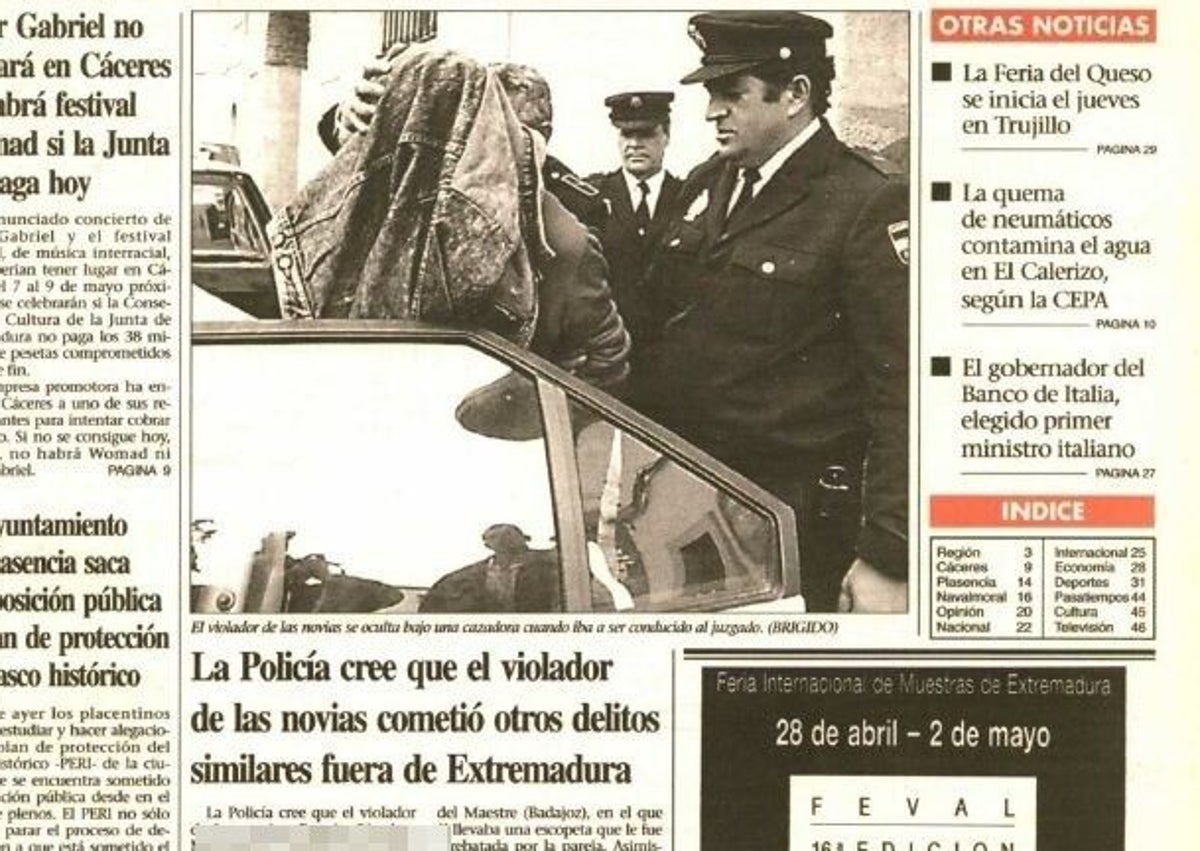 Imagen secundaria 1 - Seis meses en busca del violador de novias