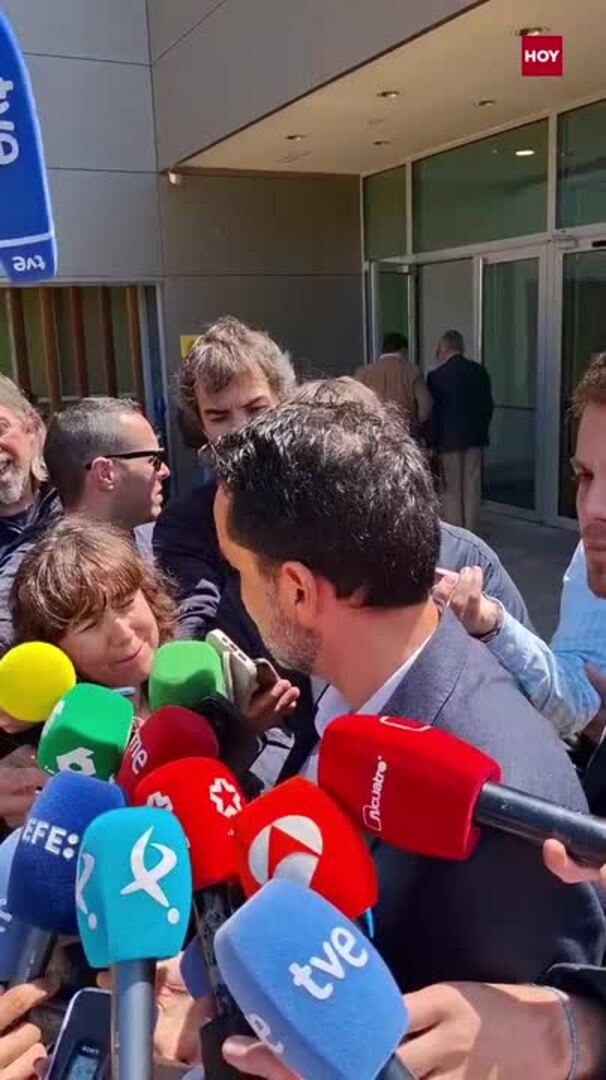El diputado de Cultura, Ricardo Cabezas, tras declarar ante la jueza por el Caso Azagra: "Se va a aclarar rápido"