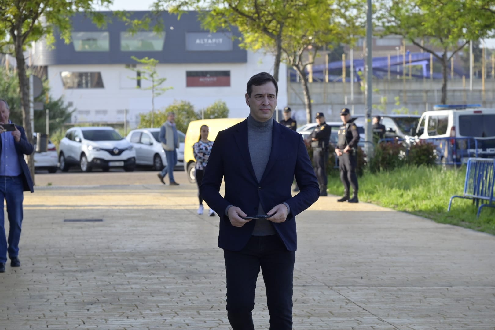 Fotos | David Sánchez declara este viernes en el juzgado de Badajoz