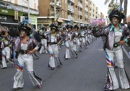 Grupos del pasacalles del Carnaval 2022.