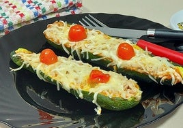 Cena solucionada con un solo calabacín