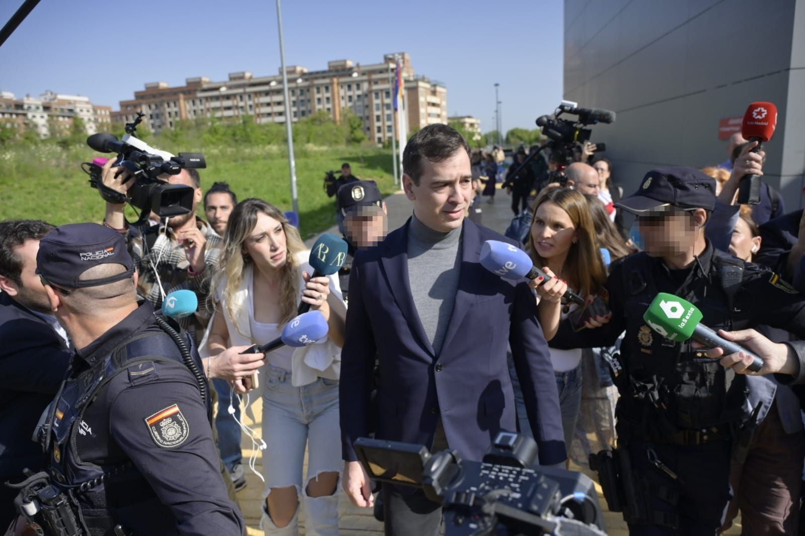 Fotos | David Sánchez declara este viernes en el juzgado de Badajoz
