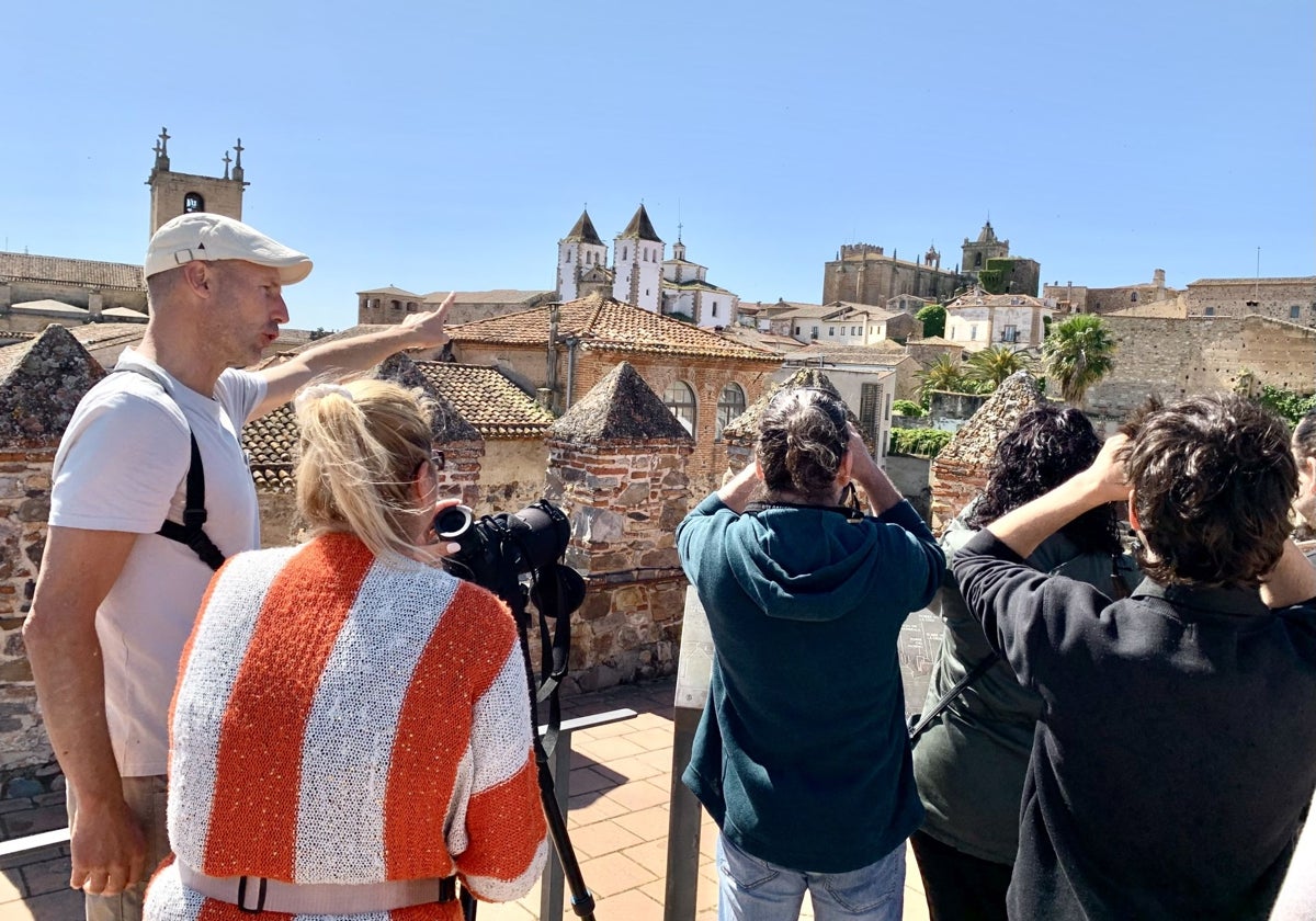 Cáceres se exhibe como capital del turismo de pájaros