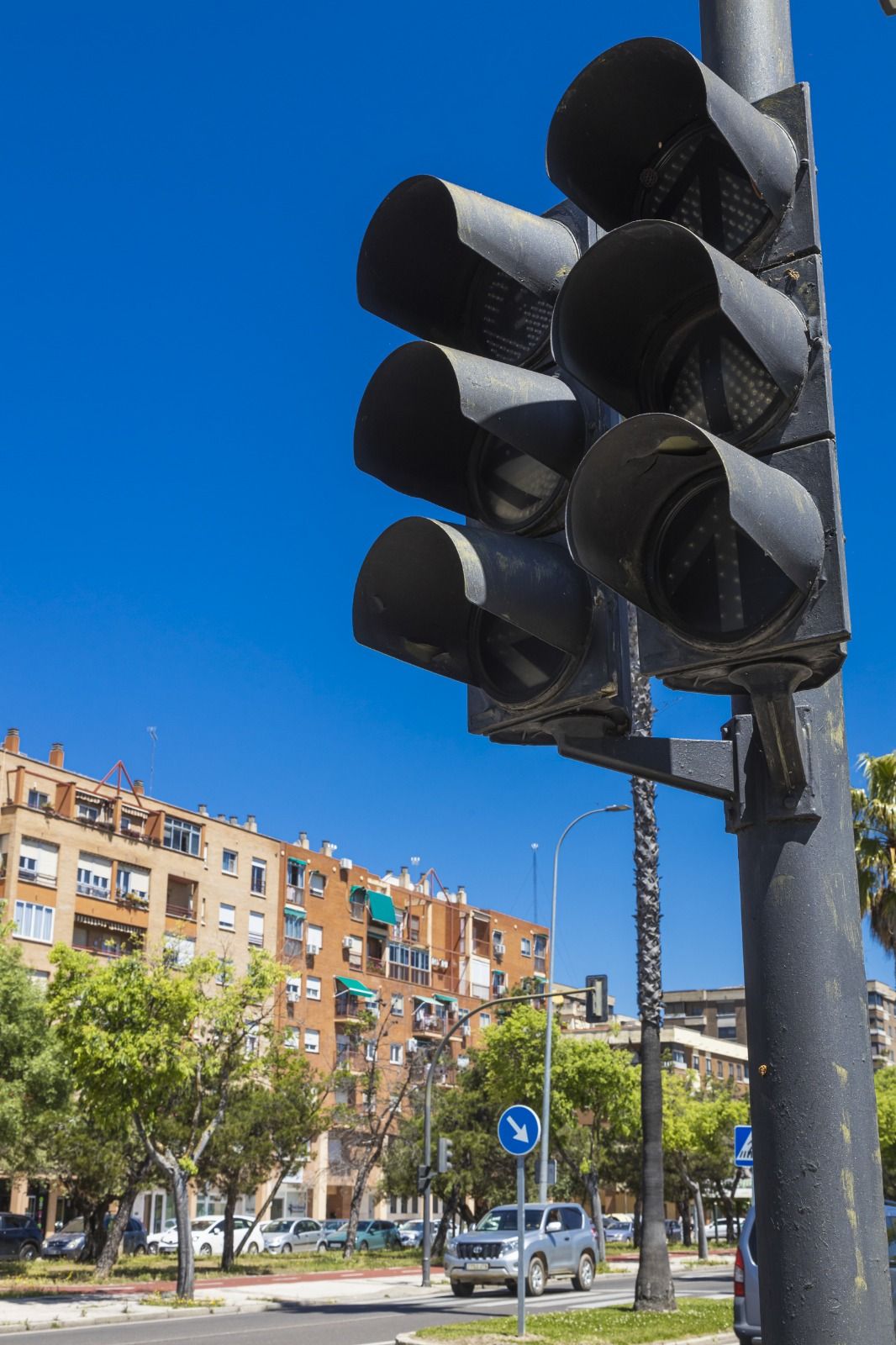Semáforos sin funcionar en Badajoz