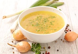 Sopa de verduras antinflamatoria