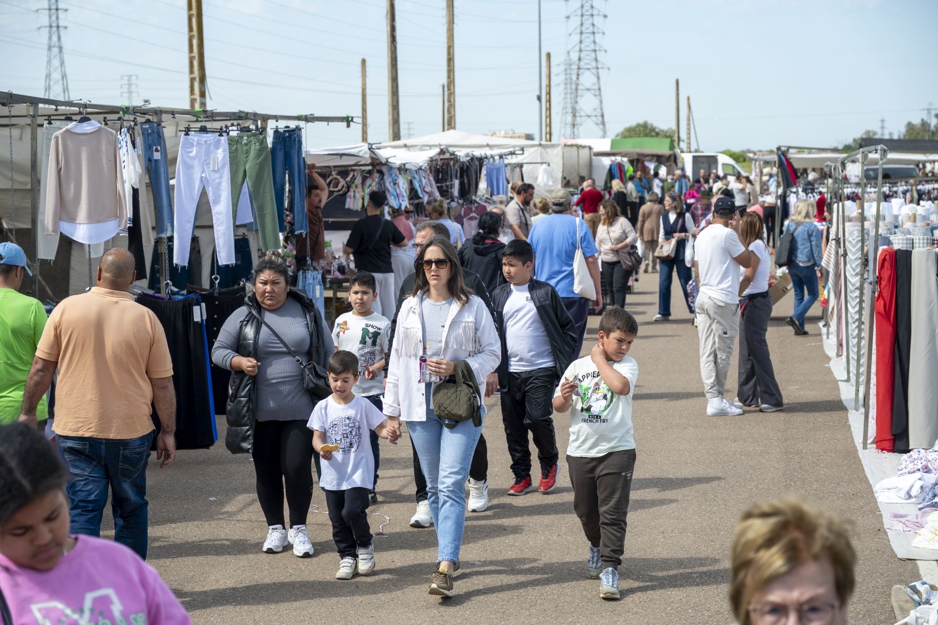Mercadillo de Badajoz.