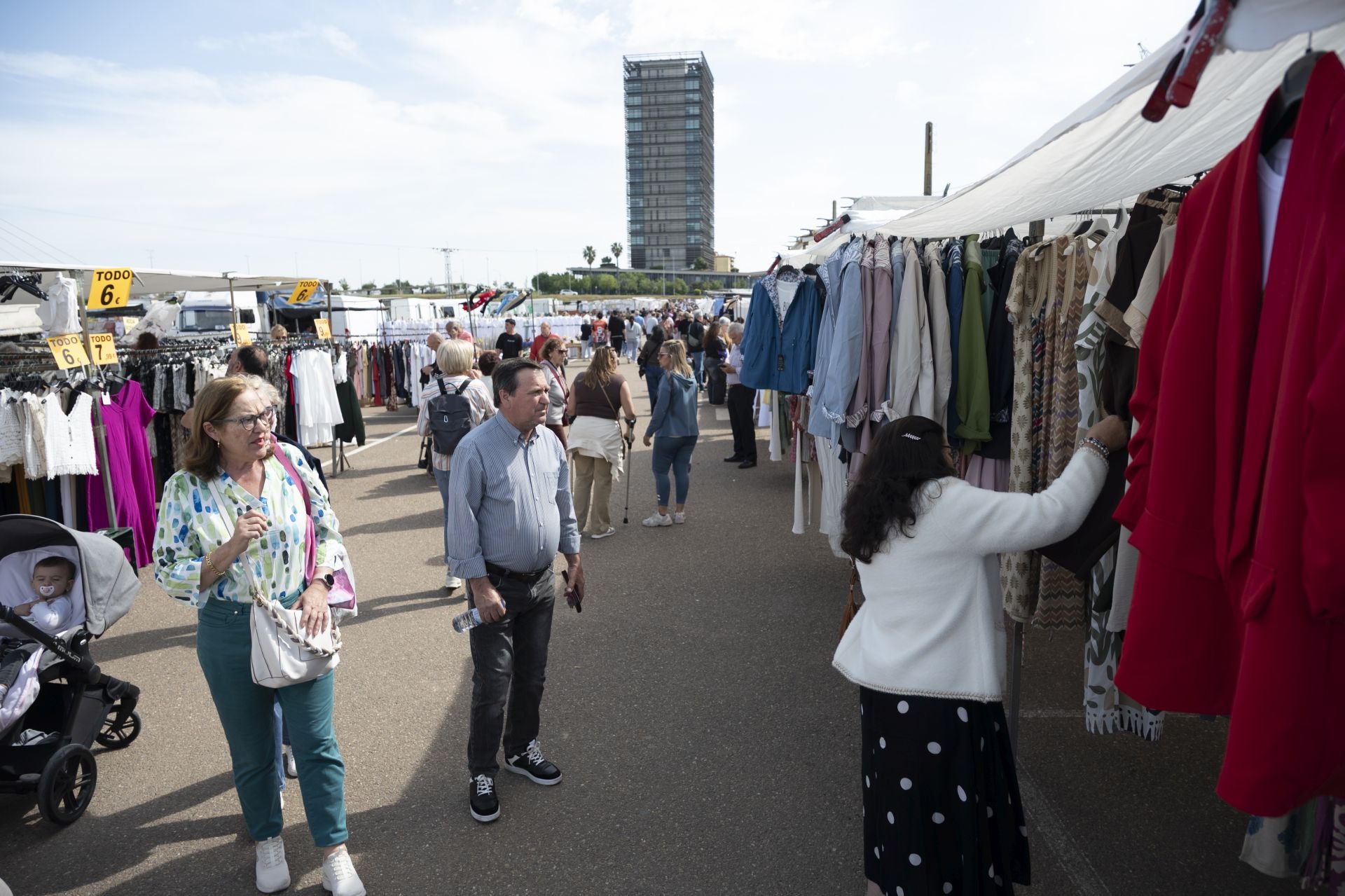Mercadillo de Badajoz.
