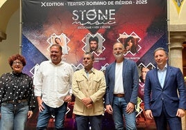 Presentación del cartel del Stone & Music en Mérida.