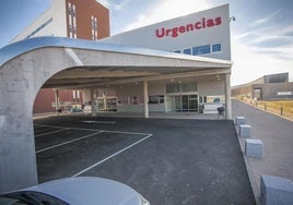 Urgencias del Universitario de Cáceres, en una imagen de archivo.
