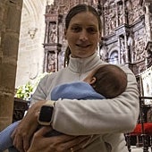 Imagen - «Me costó mucho tener familia y le pedí a la Virgen que me fuera todo bien: hoy he traído a mi hijo» 