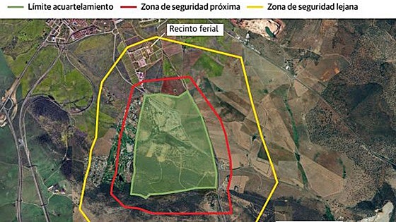 El Cefot de Cáceres actualiza su perímetro de seguridad por primera vez en 26 años