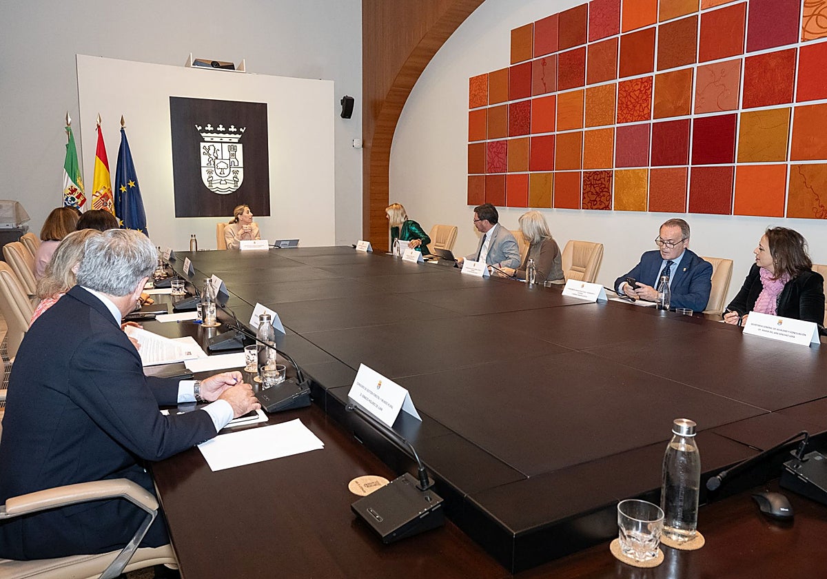 Reunión del Consejo de Gobierno de la Junta de Extremadura.