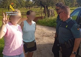 Rescatan a tres peregrinas desorientadas en la Vía de la Plata a su paso por la Garganta del Señoriente