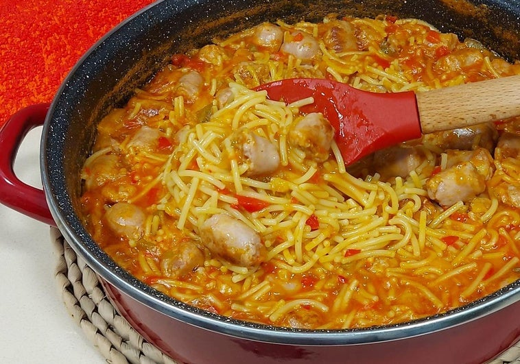 Fideuá para el día de la madre