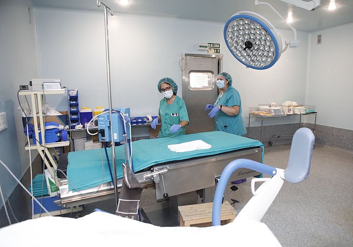 Sanitarias en la unidad de Maternidad y Neonatos del hospital San Pedro de Cáceres.