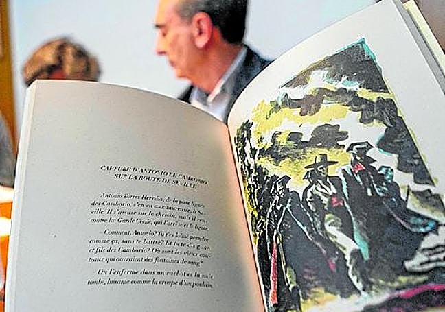 Interior del Romancero Gitano.