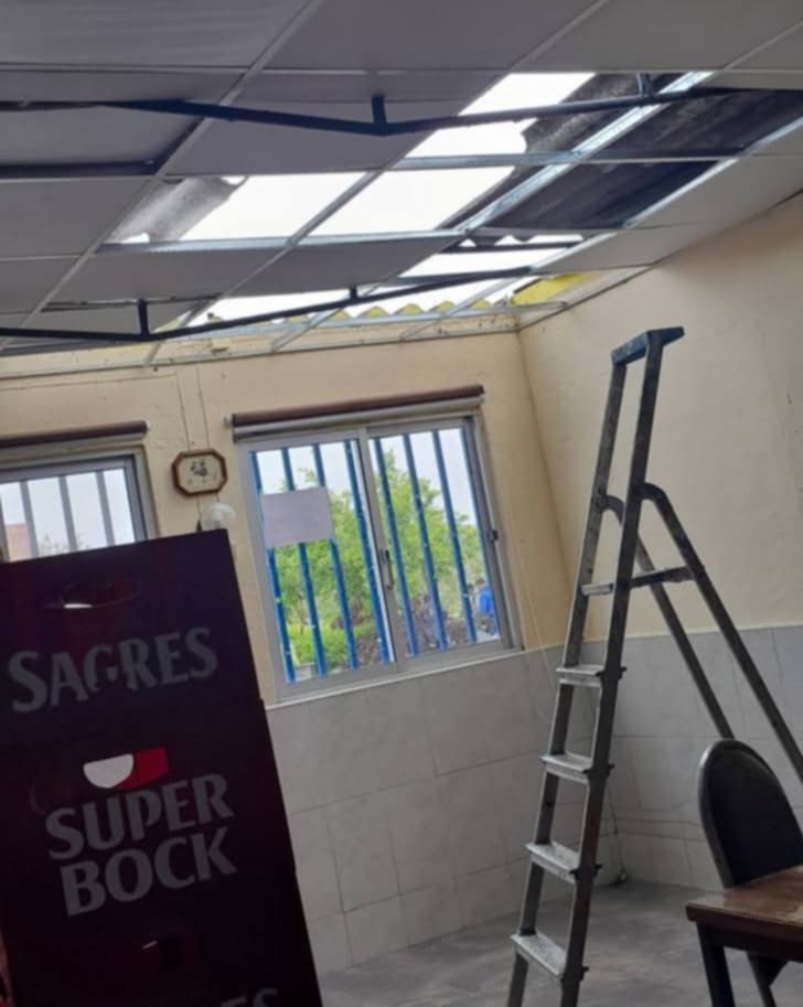 Fotos | El paso del «mini tornado» por Campomayor