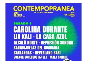 ContemPopránea se estrena en Don Benito con Carolina Durante, Lia Kali y La Casa Azul