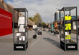 Exposición 'Historias detrás del uniforme'.