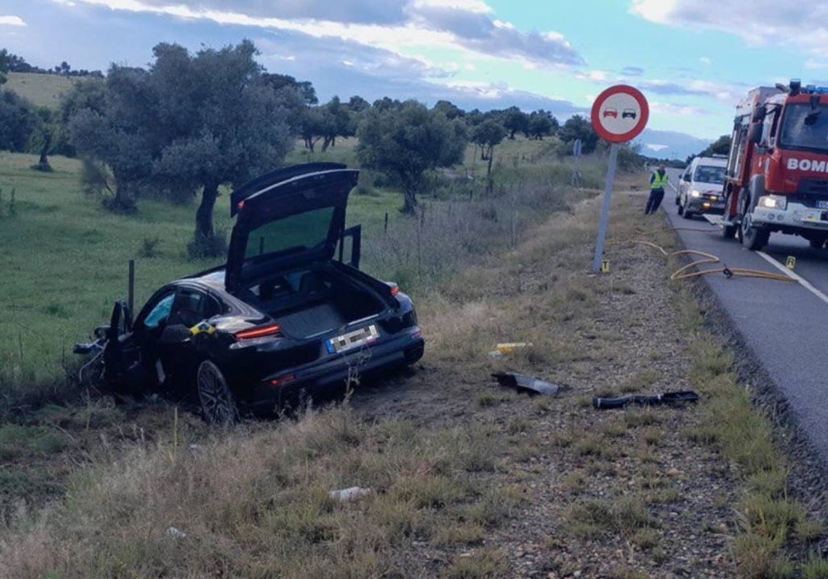 El herido en el múltiple accidente mortal de Plasencia invadió el carril contrario, pero no dio positivo en alcohol