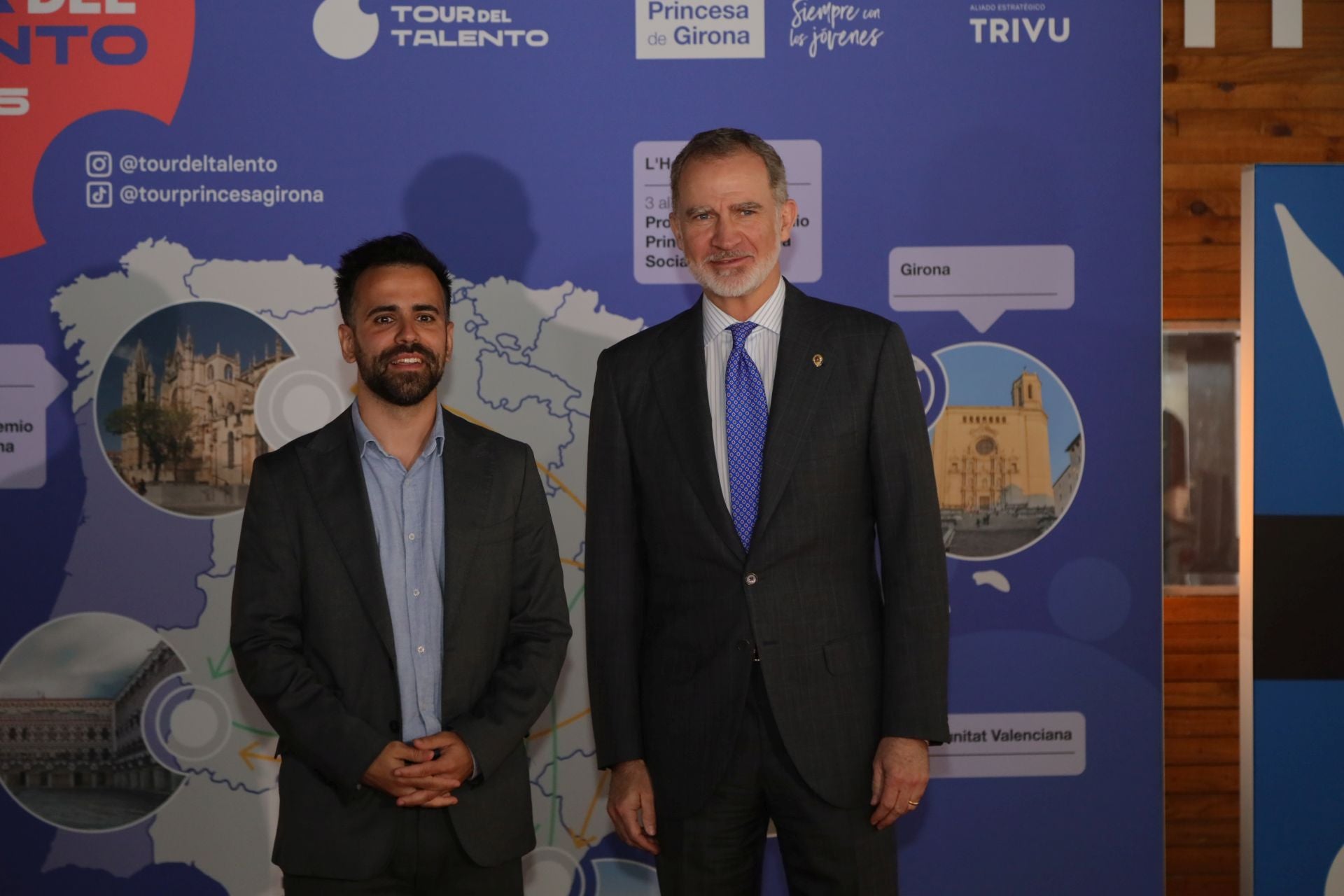 La visita del Rey Felipe VI a Badajoz, en imágenes