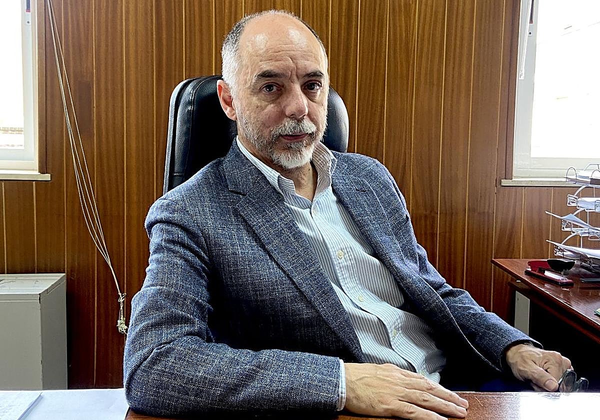 José Manuel López, en su despacho el pasado lunes .